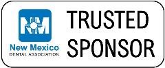 Trusted Sponsor logo with blue border